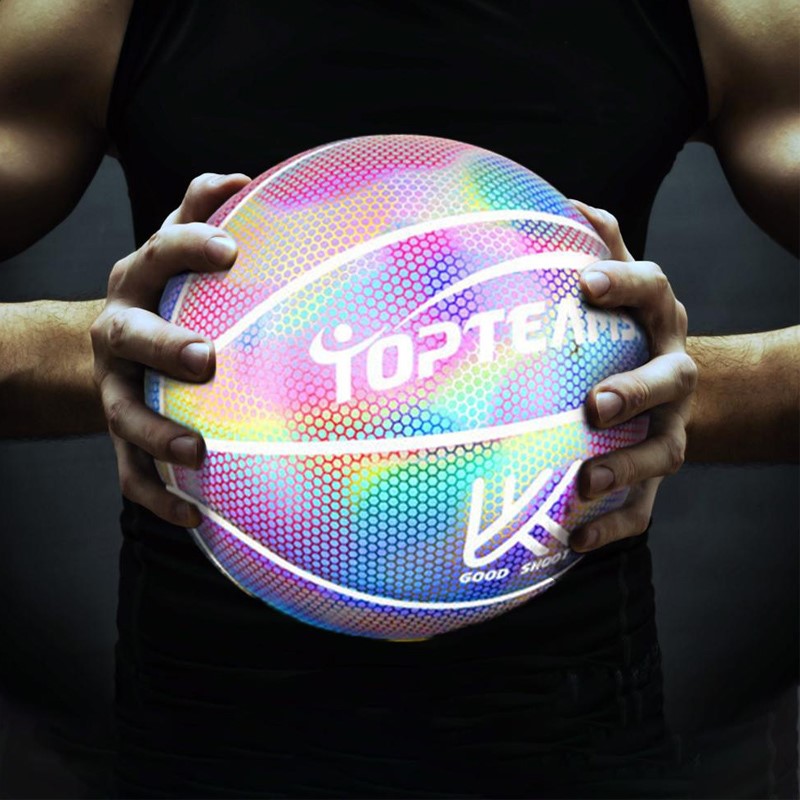 Reflective Luminous Wear Resistant Glow Lighting Basketball Reflective Luminous Wear Resistant Glow Lighting Basketball